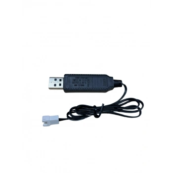 Sertec 3.7v Li-ion Sm-2p Soket Oyuncak Bataryası Usb Şarj Kablosu