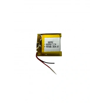 Sertec 602626 3.7v 400mah Li-polymer Pil (devreli/1.5a)