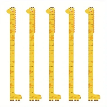 Sevimli Sarı Zürafa Boy Ölçüsü Sticker