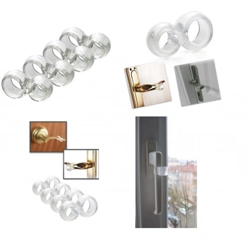 Silikon Kapı & Pencere Vurma Önleyici Stoper Kapı Tamponu 4 Adet (599)