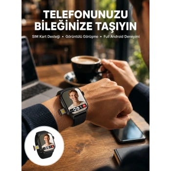 Sım Kartlı Gps Destekli Akıllı Saat Sesli Görüşmeli Yeni Nesil