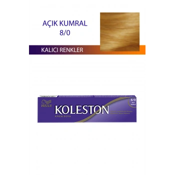 Single Tüp Boya Saç Boyası Açık Kumral 8/0 (599)