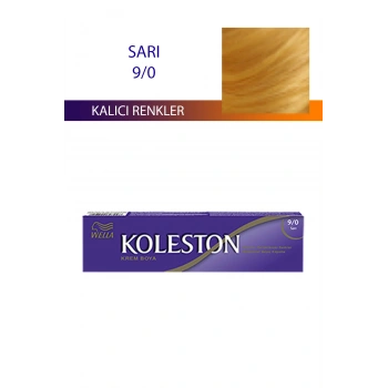 Single Tüp Boya Saç Boyası Sarı 9/0 (599)