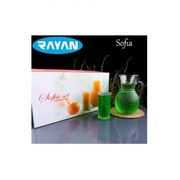 Sofia 7 Parça Sürahi Meşrubat Seti82656 (599)