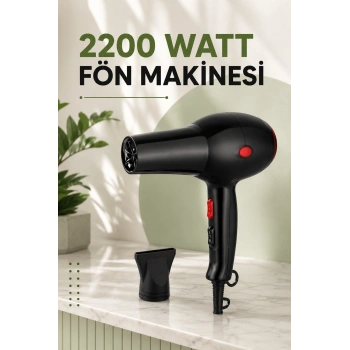 Soğuk Ve Sıcak Üfleme Özellikli Ac Motorlu Saç Kurutma Makinesi