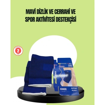 Spor İçin Diz Destek Bandı Anti Kayma Yapısı