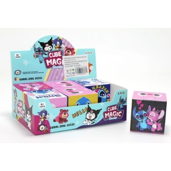 Stitch Baskılı Zeka Küpü - Karakter Tasarımlı Küp Oyuncak Alk4008
