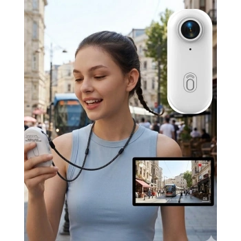 Su Altı Çekim Yapabilen Mini Kamera 30 Metre Waterproof Wifi Bağlantılı