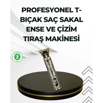 Su Geçirmez Daling Saç Ve Sakal Tıraş Makinesi