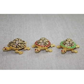 Swaroski Minik Kaplumbağa Figürü Alk3867