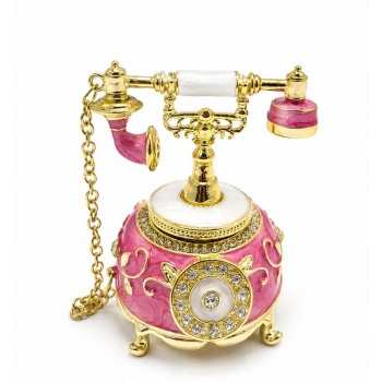 Swaroski Taşlı Dekoratif Telefon  Alk5714