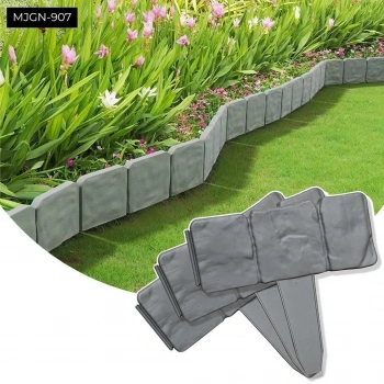 Taş Görünümlü Bahçe Çiti