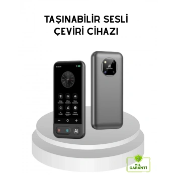 Taşınabilir Akıllı Tercüme Cihazı – Gerçek Zamanlı Ses Ve Metin Çevirisi