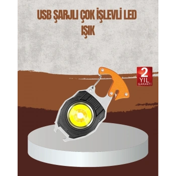 Taşınabilir Çok Amaçlı Led Işıklı Anahtarlık