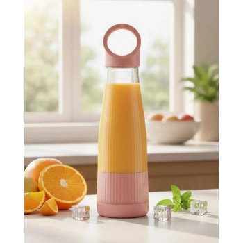 Taşınabilir Smoothie Blender 400 Ml Usb Şarjlı