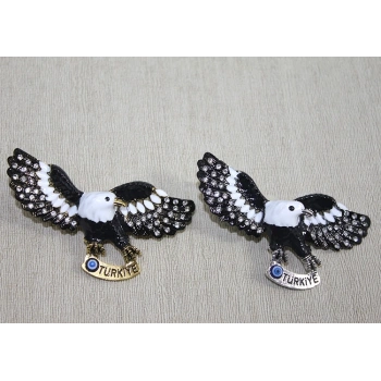 Taşlı Kartal Figürlü Magnet