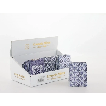 Taşlı Nazar Boncuklu El Aynası İnce Alk2499