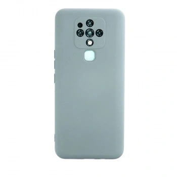 Tecno Camon 16 Kılıf Nano İçi Kadife Silikon - Buz Mavisi