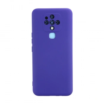 Tecno Camon 16 Kılıf Nano İçi Kadife Silikon - Mor