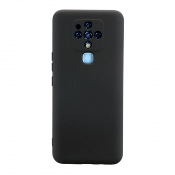 Tecno Camon 16 Kılıf Nano İçi Kadife Silikon - Siyah