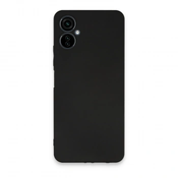 Tecno Camon 19 Neo Kılıf First Silikon - Siyah