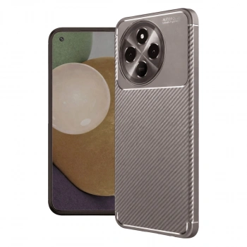 Tecno Spark 30 Pro Kılıf Auto Focus Karbon Kapak - Gri