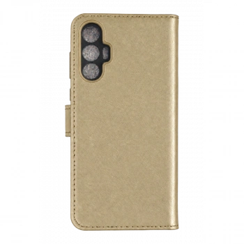 Tecno Spark 8 Pro Trend S Plus Kapaklı Kılıf - Gold