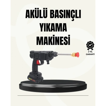 Tek Bataryalı 48v Şarjlı Basınçlı Yıkama Makinesi