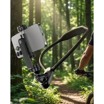 Telefon Boyun Tutucu Birinci Kişi Çekim İçin Esnek Ve Dayanıklı Tasarım