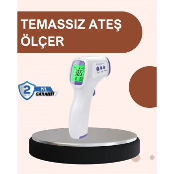 Temassız Dijital Ateş Ölçer Büyük Ekranlı Hızlı Okuma