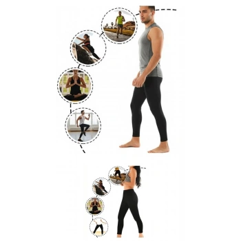 Termal Sauna Erkek Unisex Atlet ( S ) Neotex Terletme Atleti (599)