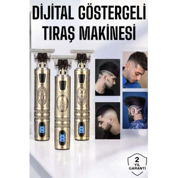 Tıraş Makinesi Çizik Tıraş Paslanmaz Çelik Uzun Ömürlü Şarjlı