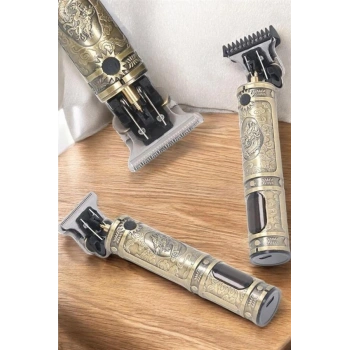 Tıraş Makinesi Çizik Tıraş Paslanmaz Çelik Uzun Ömürlü Şarjlı