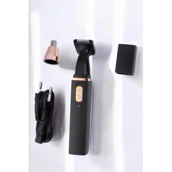 Tıraş Makinesi Kulak Burun Ve Yüz Temizleyici Şarjlı Mini