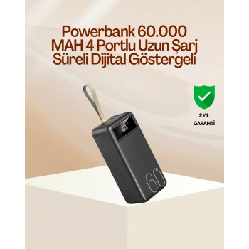 Tüm Cihazlara Uyumlu Çoklu Çıkışlı Powerbank