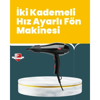 Tüm Saç Tipleri İçin 2200w Güçlü Fön Makinesi