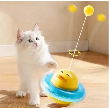 Ufo Şekilli Ördek Kedi Oyuncağı
