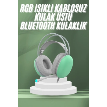 Unısex Yüksek Ses Kaliteli Yumuşak Kılıflı Kablosuz Kulak Üstü Bluetooth Kulaklık