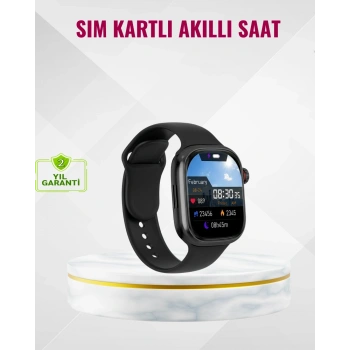 Uyku Takipli Gps’li Sım Kart Destekli Akıllı Saat