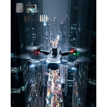 Uzaktan Kontrollü 4k Drone Akıllı Uçuş Modları Ve Geniş Açılı Kamera Özellikli