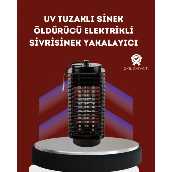 Uzun Ömürlü Elektrikli Sivrisinek Katili – Sessiz Çalışma, Güçlü Performans