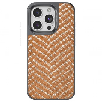 Venco Apple İphone 15 Pro Viper Kapak - Kahverengi