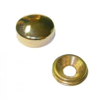 Vida Kapama Kapağı 20 Mm, Sarı - 10 Adet