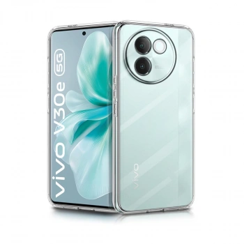 Vivo V30e Kılıf Lüx Şeffaf Silikon