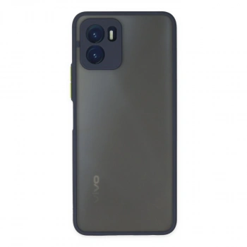 Vivo Y15s Kılıf Montreal Silikon Kapak - Lacivert