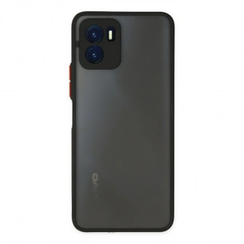 Vivo Y15s Kılıf Montreal Silikon Kapak - Siyah