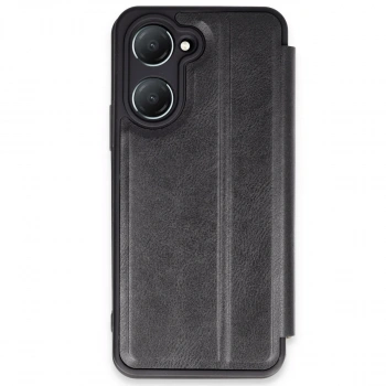 Vivo Y18 Kılıf Flip Cover - Siyah