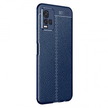 Vivo Y21s Kılıf Auto Focus Kapak - Lacivert