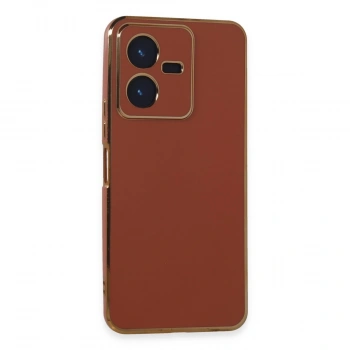 Vivo Y22 2022 Kılıf Volet Silikon - Kırmızı