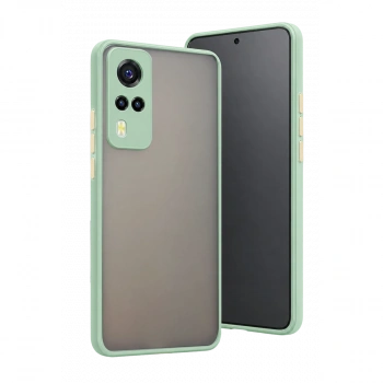 Vivo Y53s Kılıf Montreal Silikon Kapak - Turkuaz